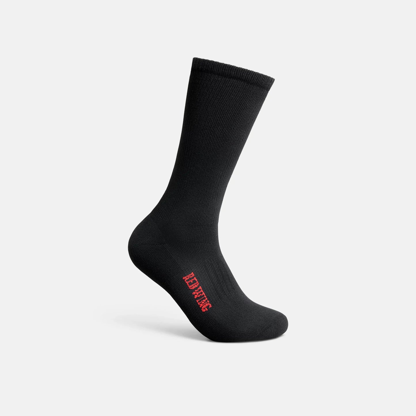 Unisex Breeze Nylon Crew Sock in Black 97305 - Red Wing Shoes Apparel