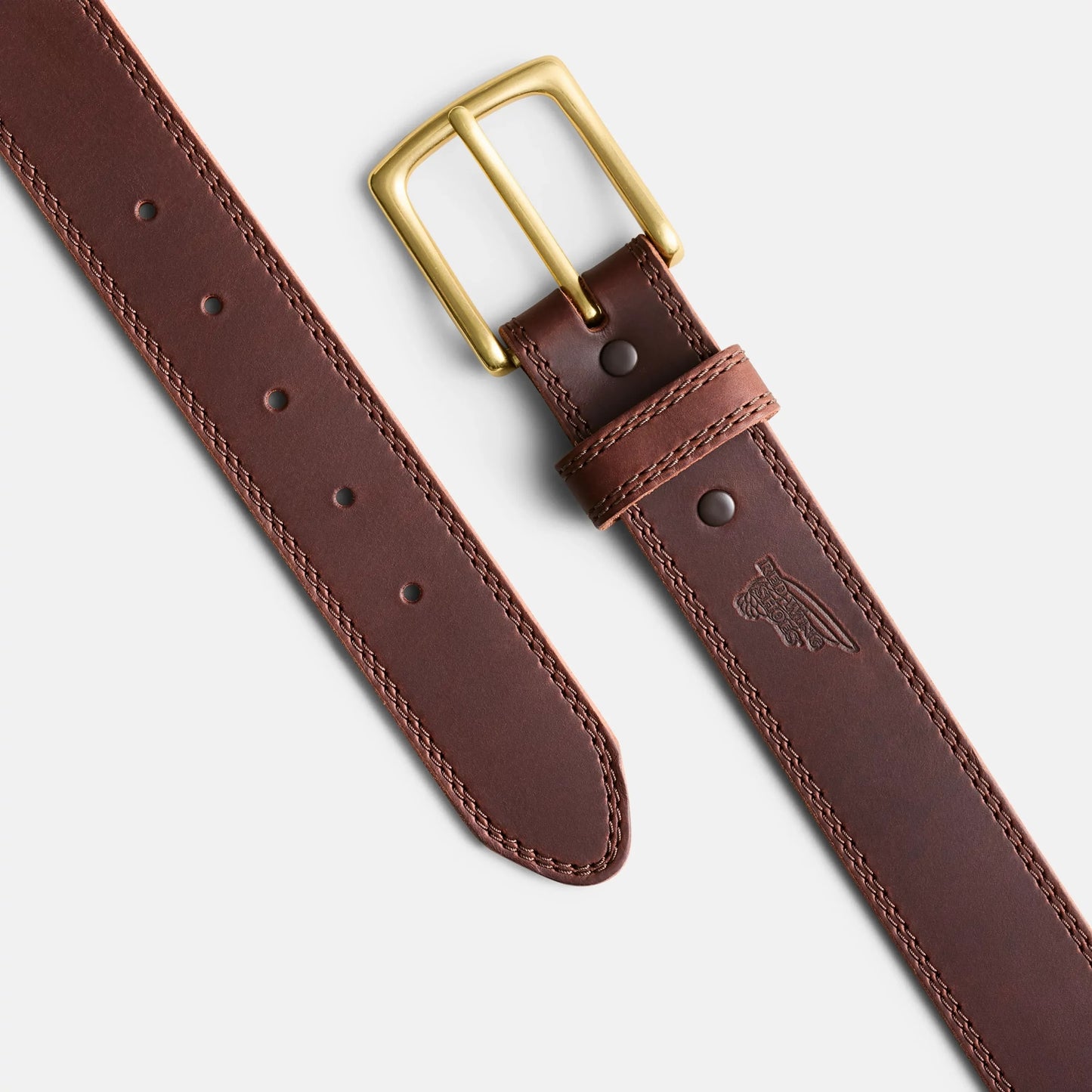 Belt in Brown Frontenac Leather 96524 - Red Wing Shoes Apparel