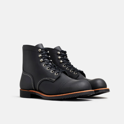 Iron Ranger 6-Inch Boot in Black Leather 8084 - Red Wing Shoes Men|Apparel