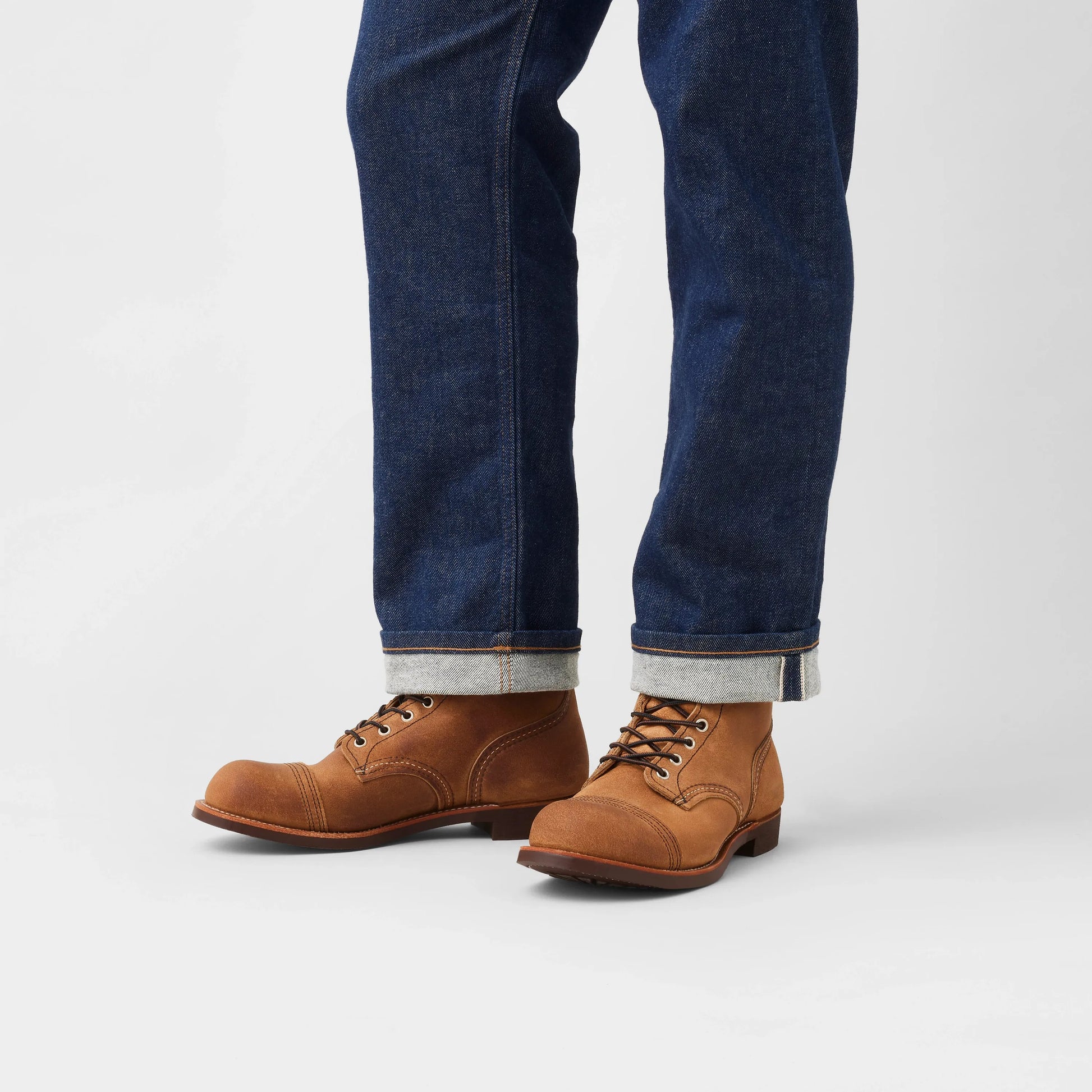 Iron Ranger 6-Inch Boot in Light Brown Leather 8083 - Red Wing Shoes Men