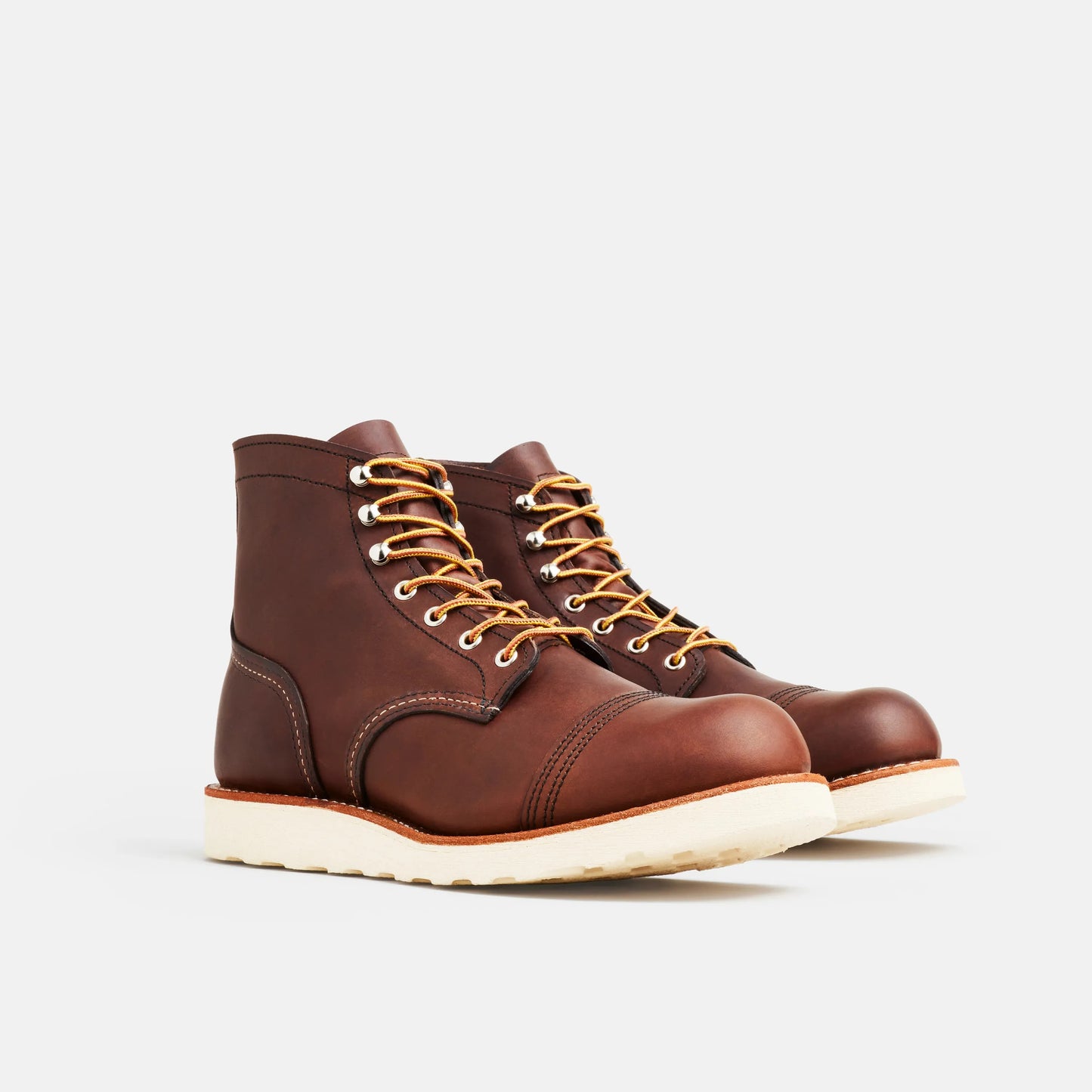 Iron Ranger Traction Tred in Brown Leather 8088 | Red Wing Heritage - Red Wing Shoes Men