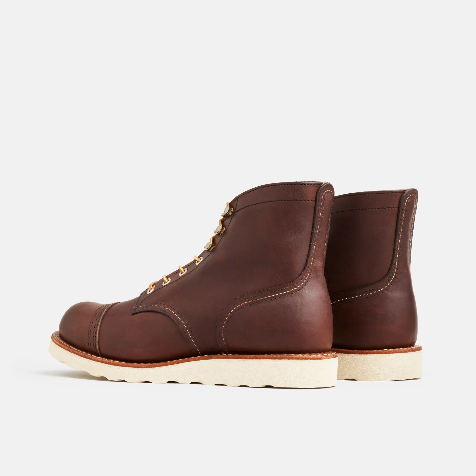Iron Ranger Traction Tred in Brown Leather 8088 | Red Wing Heritage - Red Wing Shoes Men