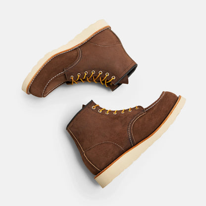 6-Inch Classic Moc in Chocolate Muleskinner Leather 8836 | Red Wing Heritage - Red Wing Shoes Men