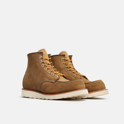 Classic Moc 6-Inch Boot in Olive Leather 8881 | Red Wing Heritage - Red Wing Shoes Men