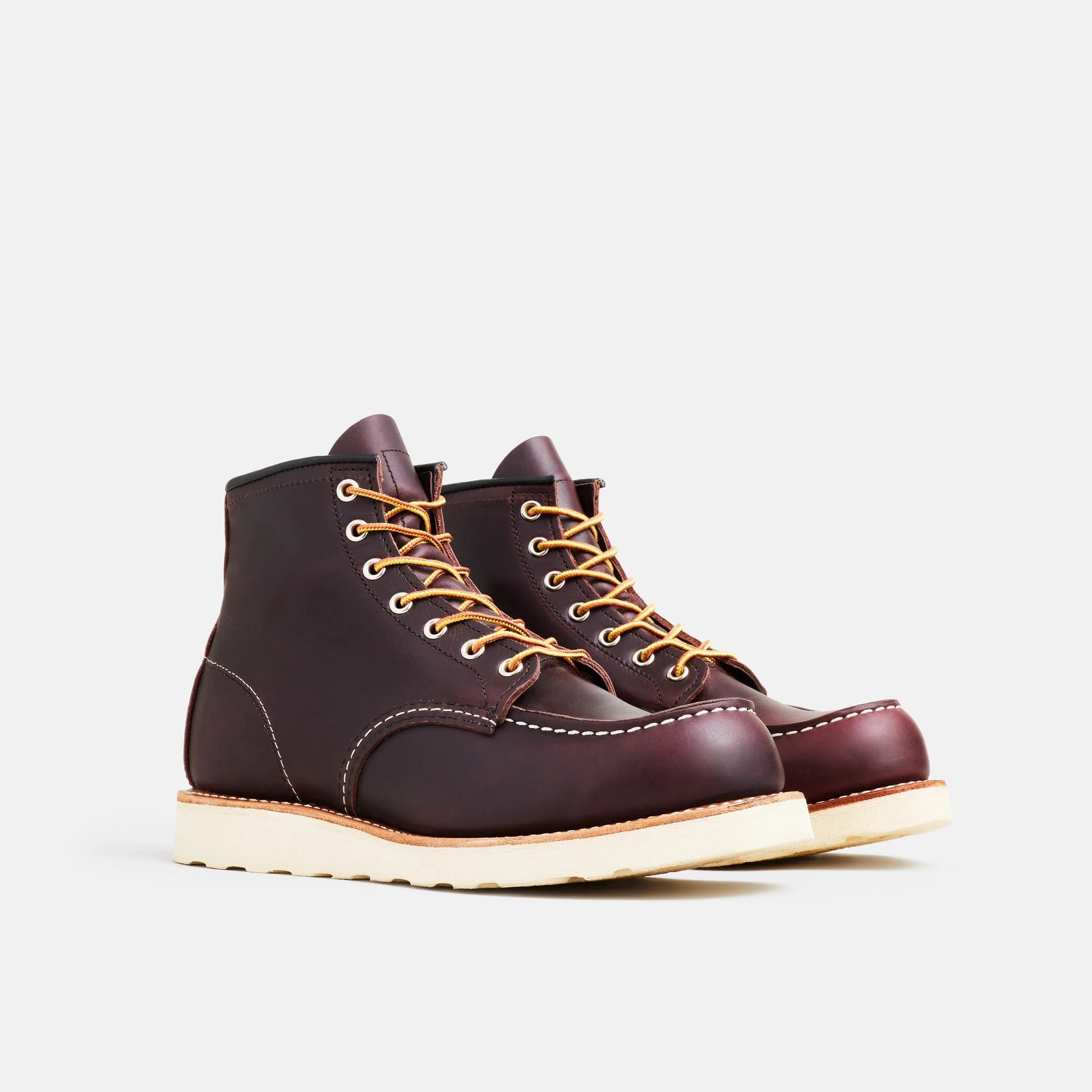 Classic Moc in Black Cherry Leather 8847 | Red Wing Heritage - Red Wing Shoes Men