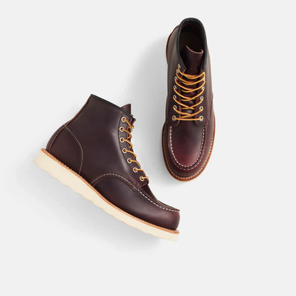 Classic Moc in Black Cherry Leather 8847 | Red Wing Heritage - Red Wing Shoes Men