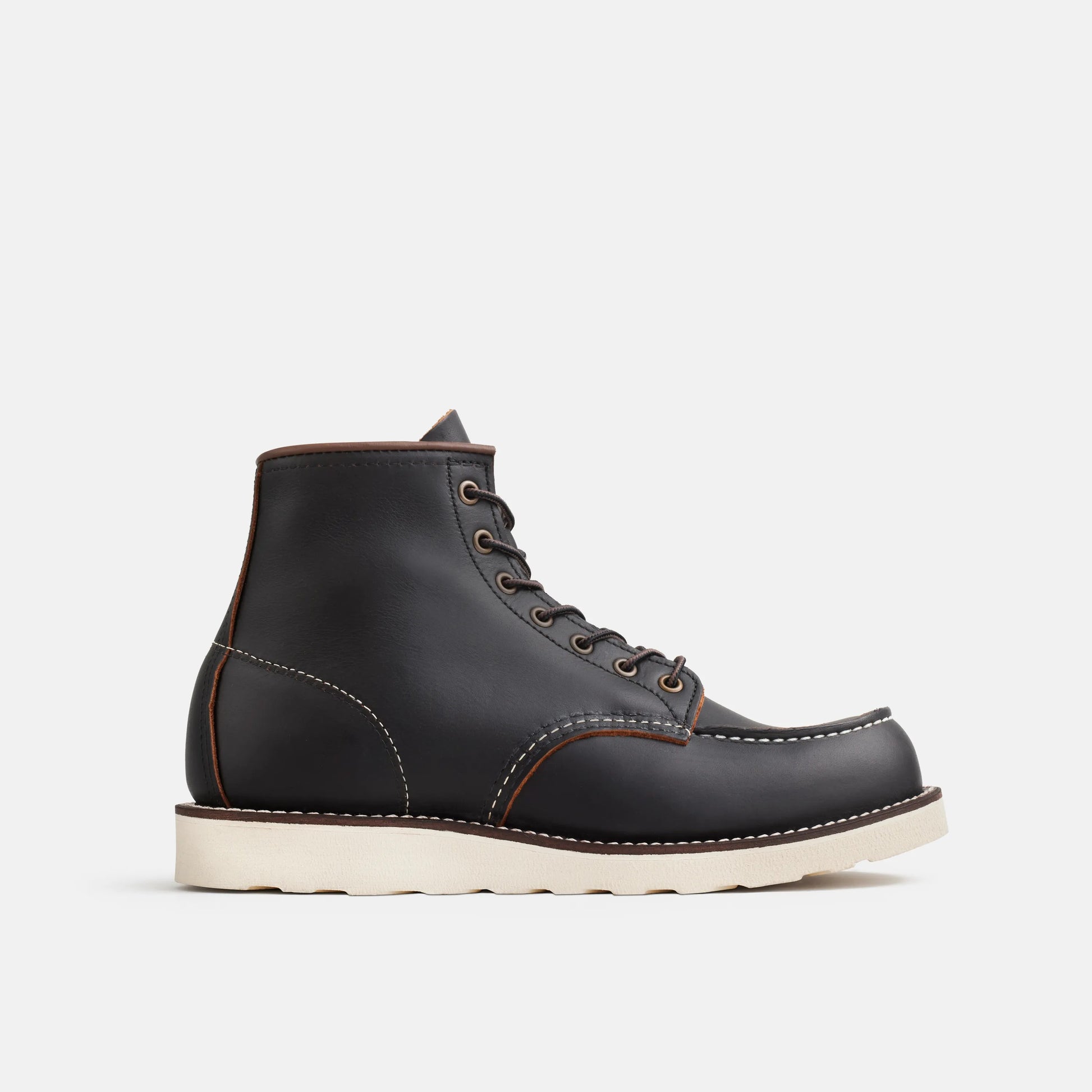 Classic Moc 6-Inch Boot in Black Leather 8849 - Red Wing Shoes Men