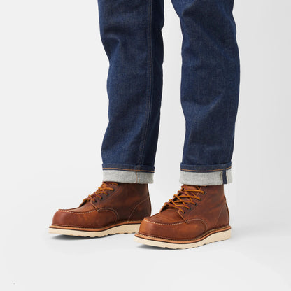 Classic Moc 6-Inch Boot in Brown Leather 1907 - Red Wing Shoes Men|Apparel