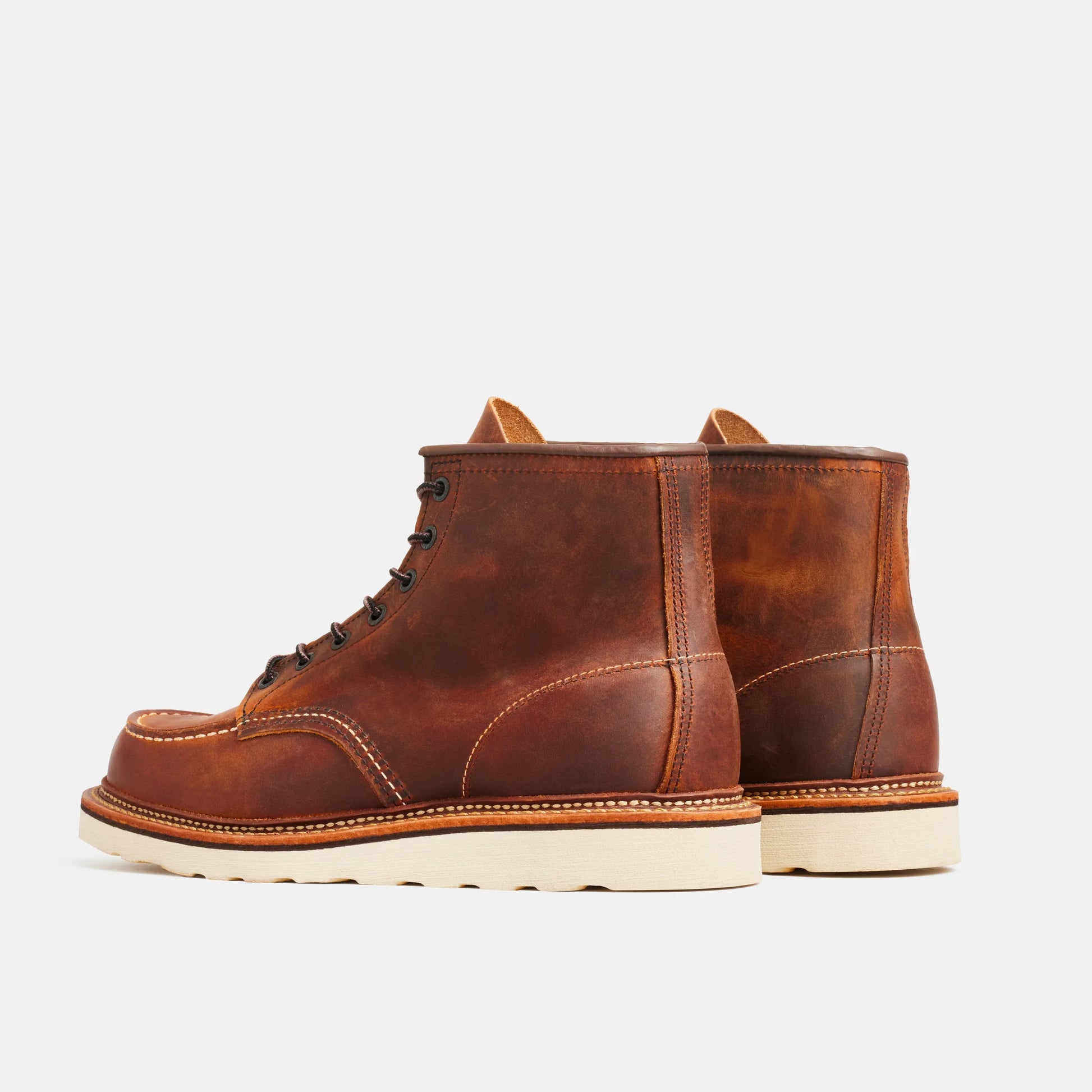 Classic Moc 6-Inch Boot in Brown Leather 1907 - Red Wing Shoes Men|Apparel