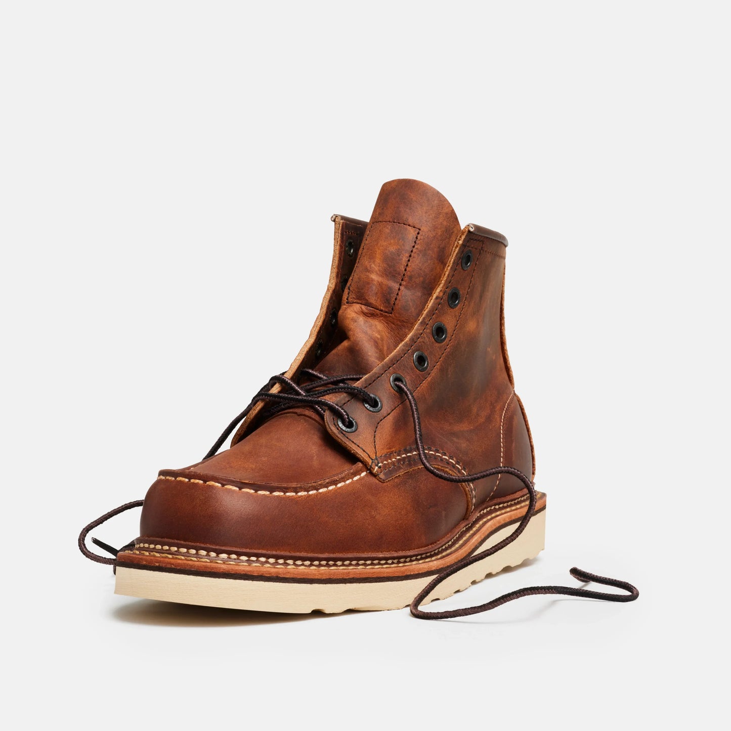 Classic Moc 6-Inch Boot in Brown Leather 1907 - Red Wing Shoes Men|Apparel