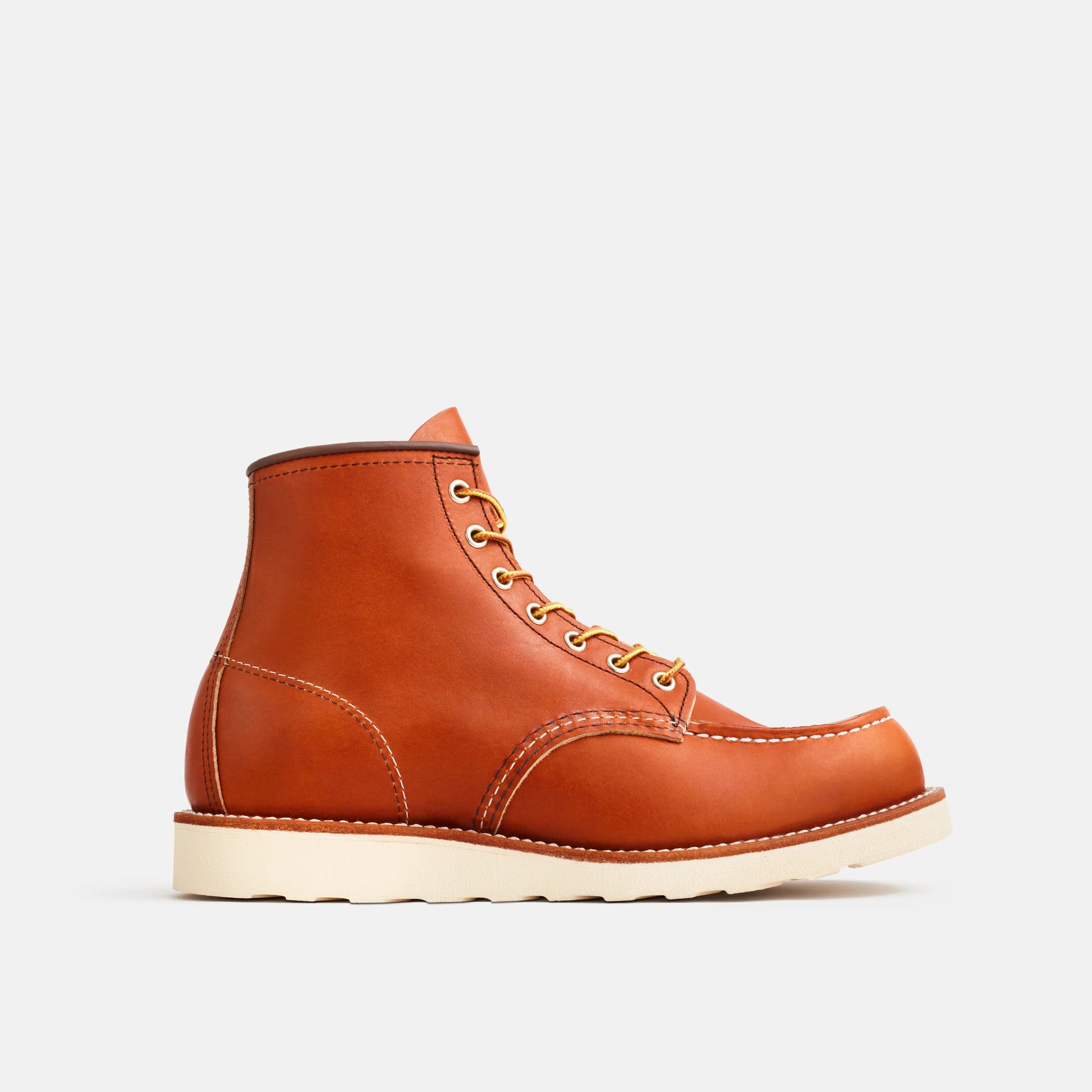 Classic Moc 6-Inch Boot in Brown Leather 875 - Red Wing Shoes Men|Apparel