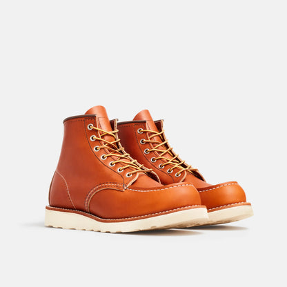 Classic Moc 6-Inch Boot in Brown Leather 875 - Red Wing Shoes Men|Apparel
