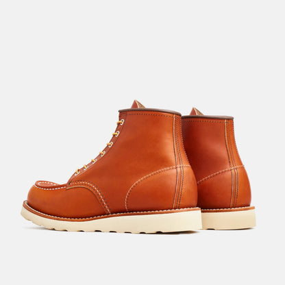 Classic Moc 6-Inch Boot in Brown Leather 875 - Red Wing Shoes Men|Apparel