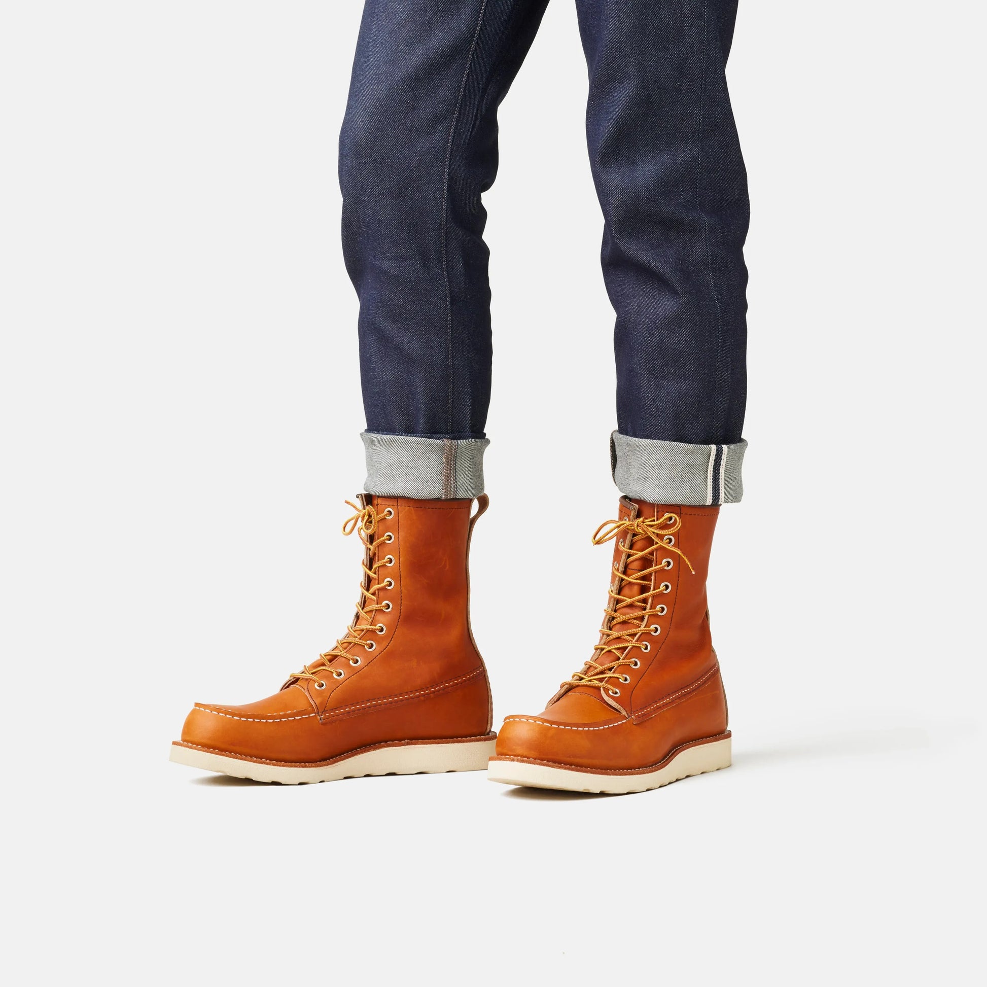 8-Inch Classic Moc Boot in Brown Leather 877 - Red Wing Shoes Men