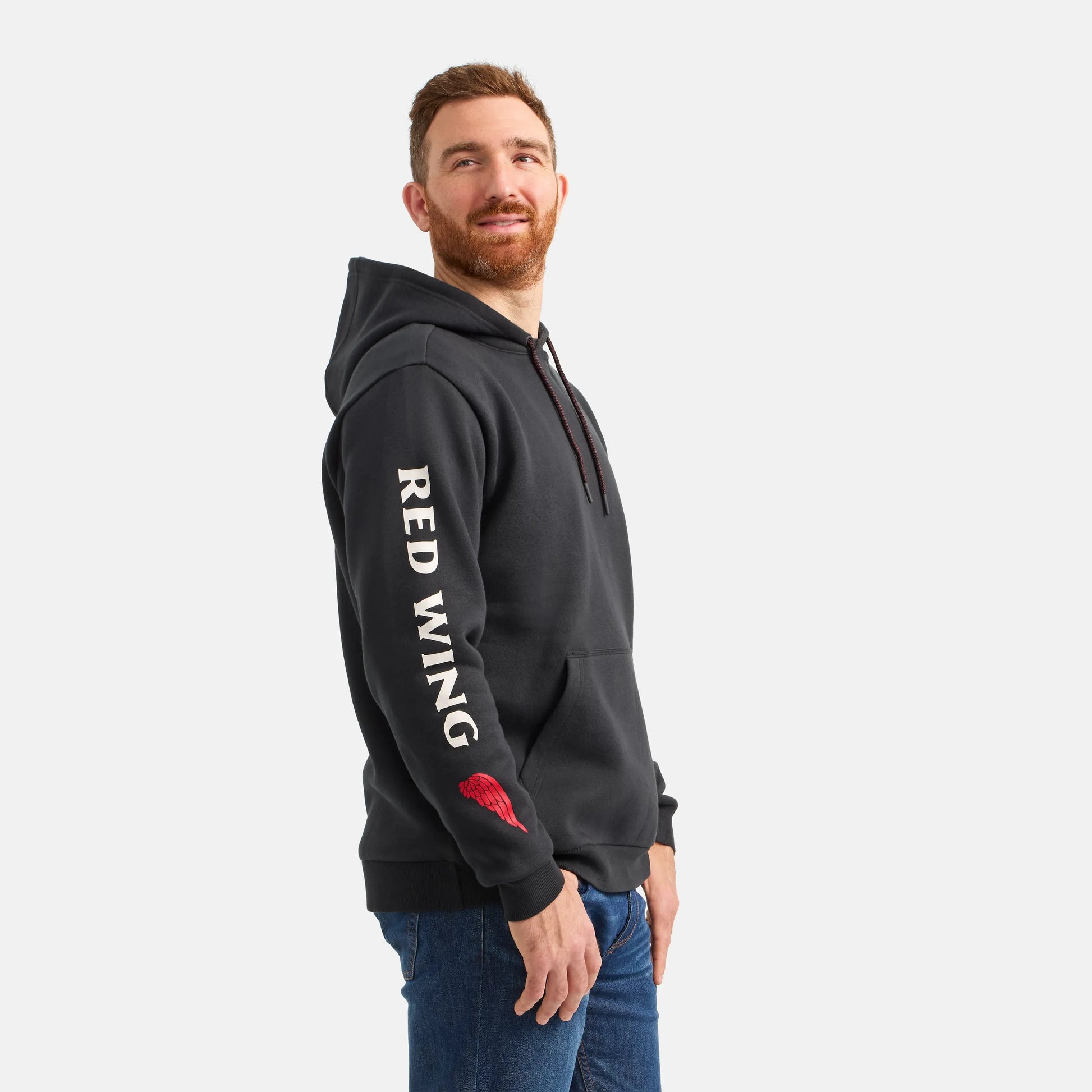 Classic Hoodie in Black 98480 - Red Wing Shoes Men|Apparel