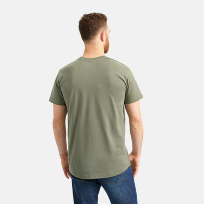 Short Sleeve Pocket T-Shirt in Olive Green 98473 - Red Wing Shoes Men|Apparel