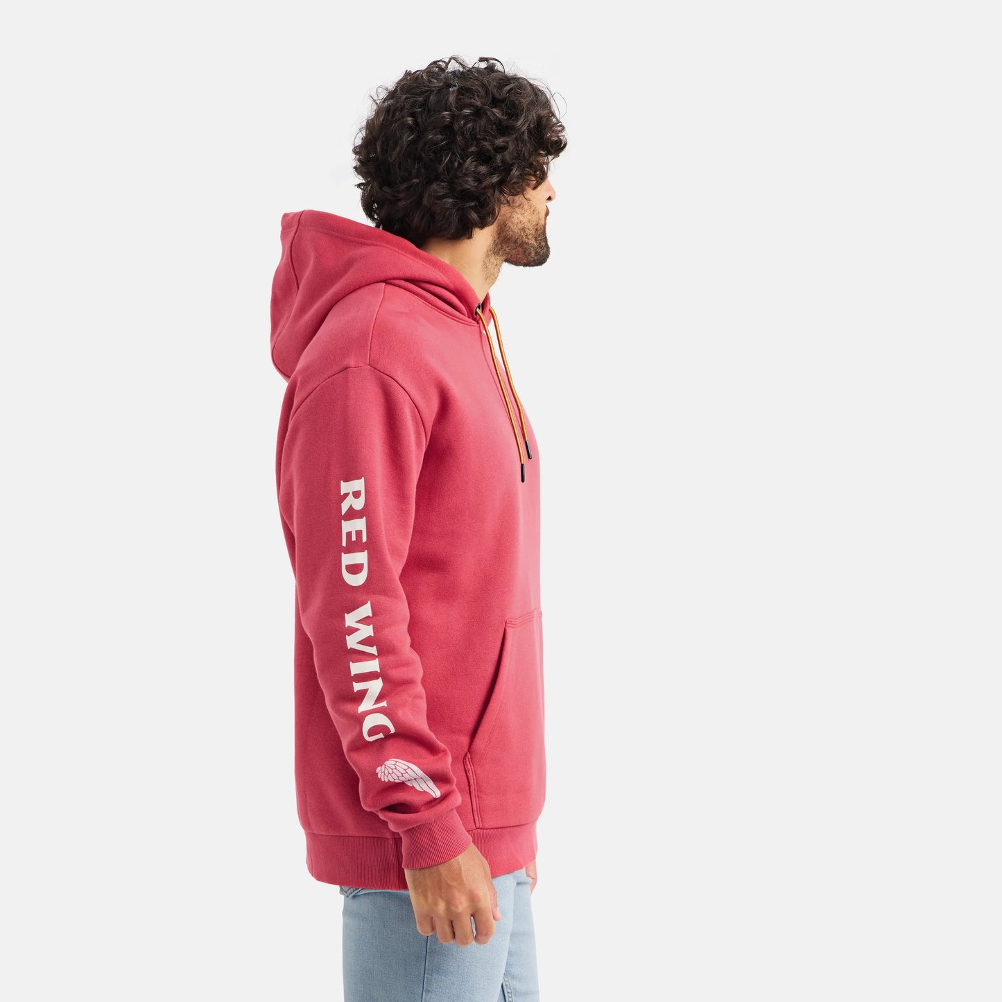 Classic Hoodie in Red 98481 - Red Wing Shoes Men|Apparel