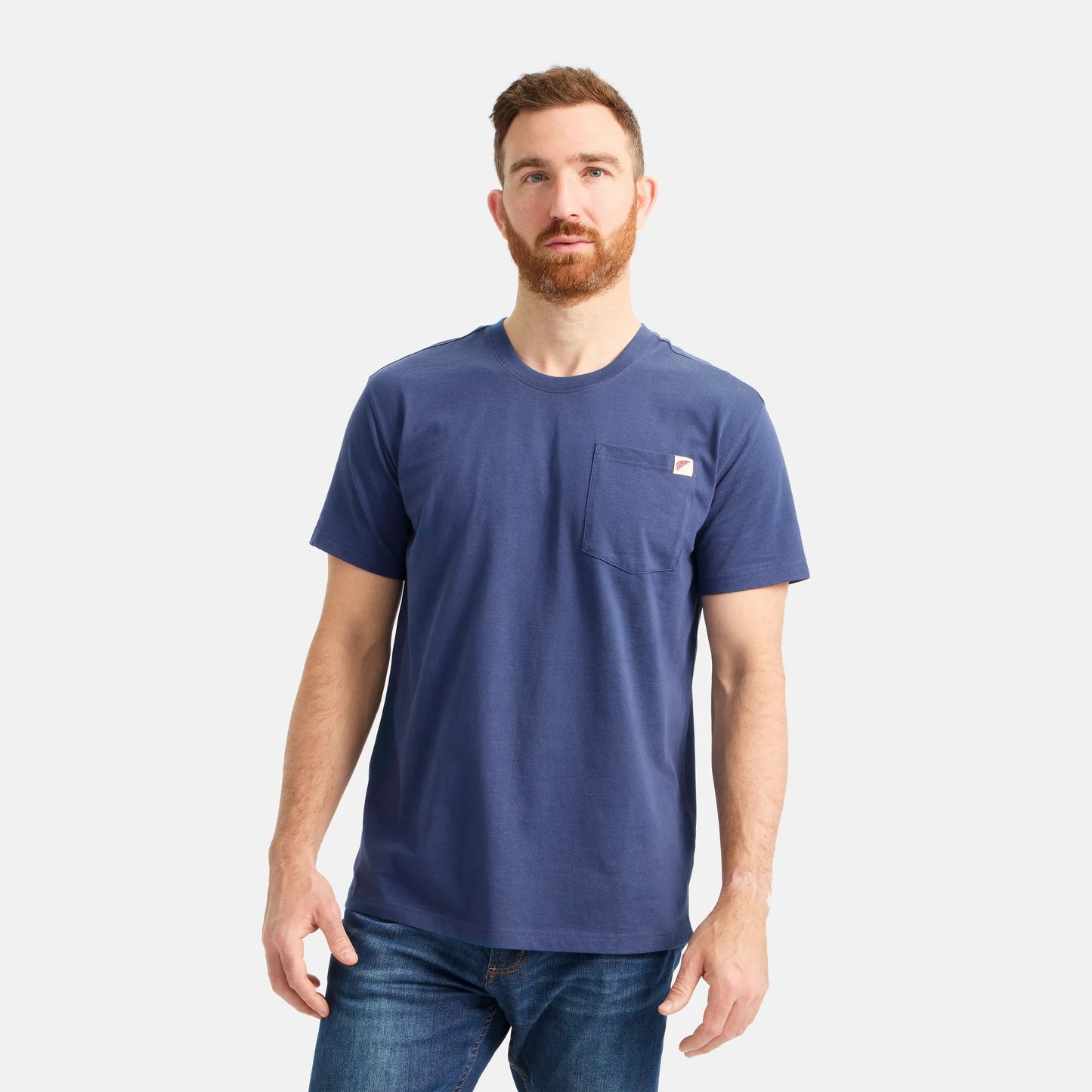 Short Sleeve Pocket T-Shirt in Navy 98470 - Red Wing Shoes Men|Apparel