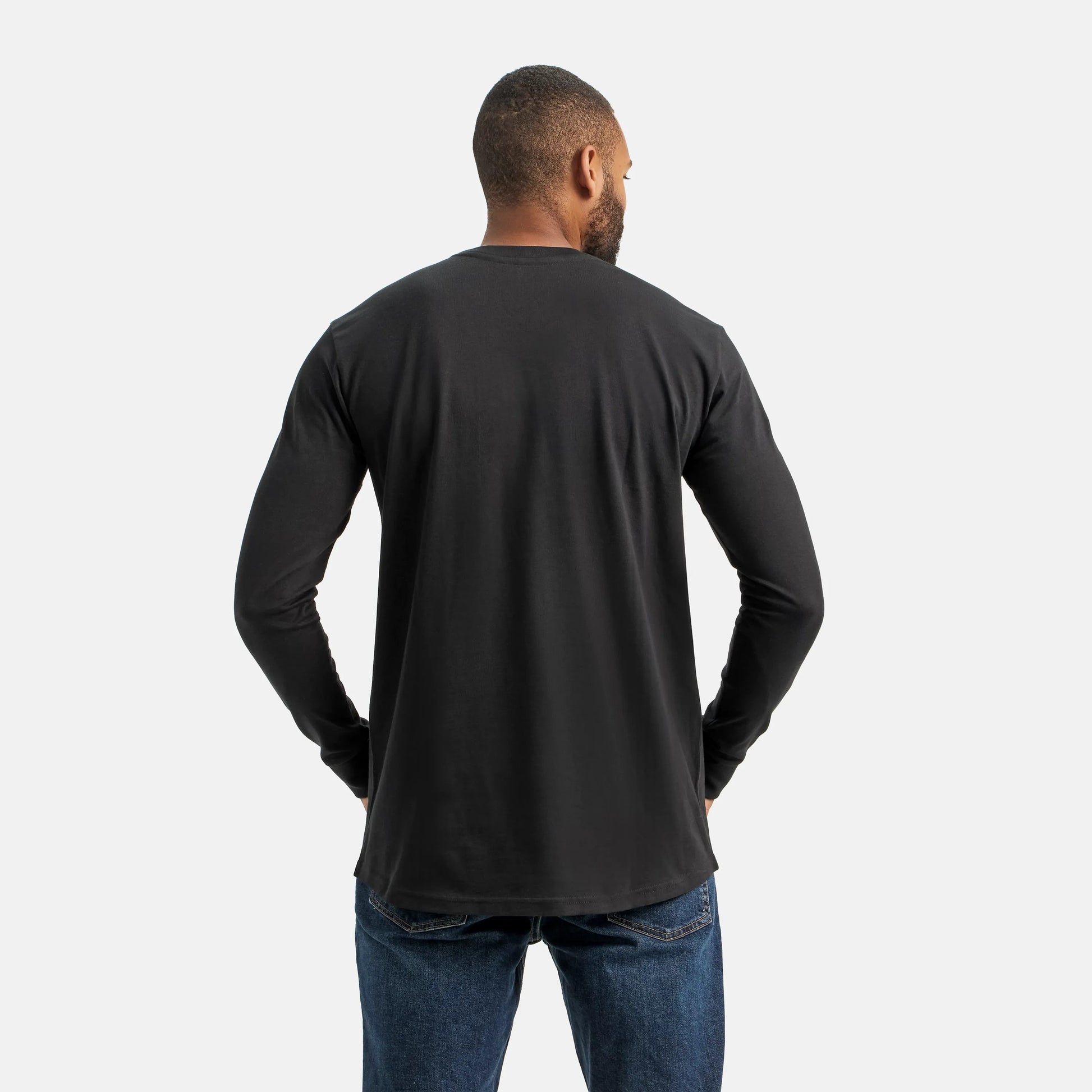 Long Sleeve Classic Pocket Tee in Black 98474 - Red Wing Shoes Men|Apparel