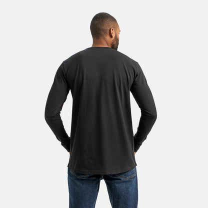 Long Sleeve Classic Pocket Tee in Black 98474 - Red Wing Shoes Men|Apparel
