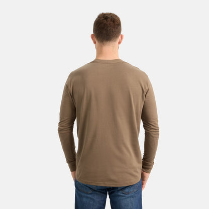 Long Sleeve Classic Pocket Tee in Brown - Red Wing Shoes Men|Apparel
