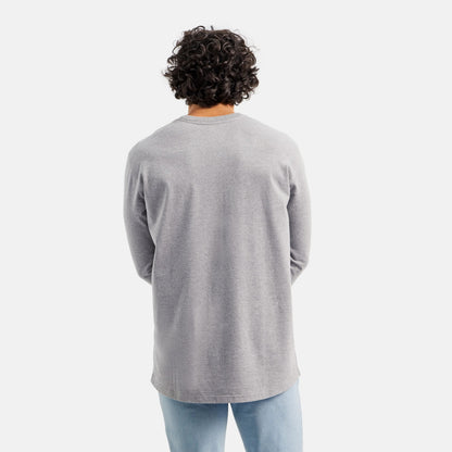 Long Sleeve Classic Pocket Tee in Heather Gray 98475 | Red Wing - Red Wing Shoes Men|Apparel
