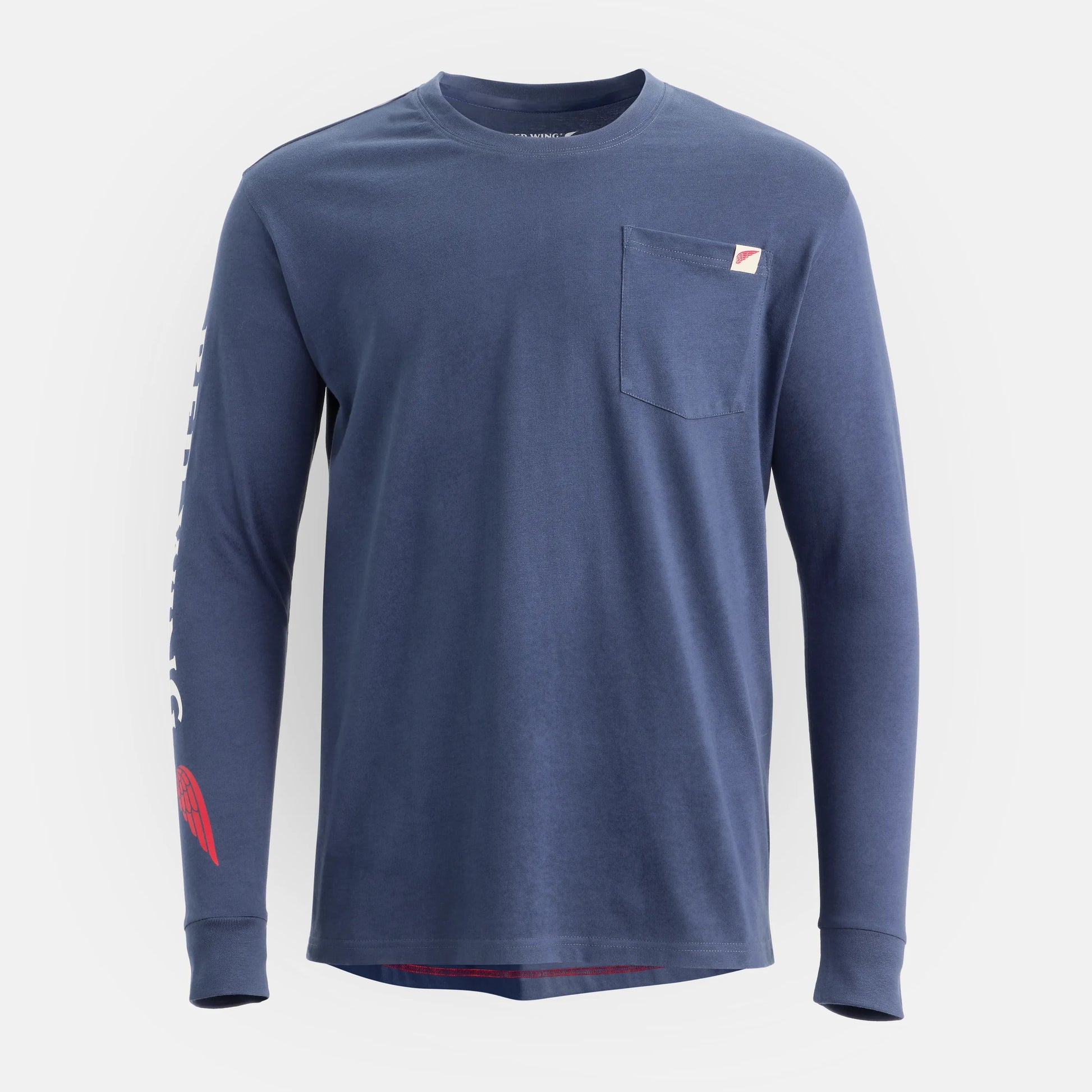 Long Sleeve Classic Pocket Tee in Navy 98476 - Red Wing Shoes Men|Apparel