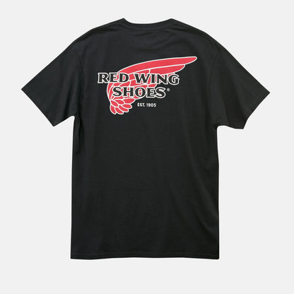 Unisex Red Wing Shoes Logo T-Shirt in Black 97611 | Red Wing Heritage - Red Wing Shoes Men|Women|Apparel