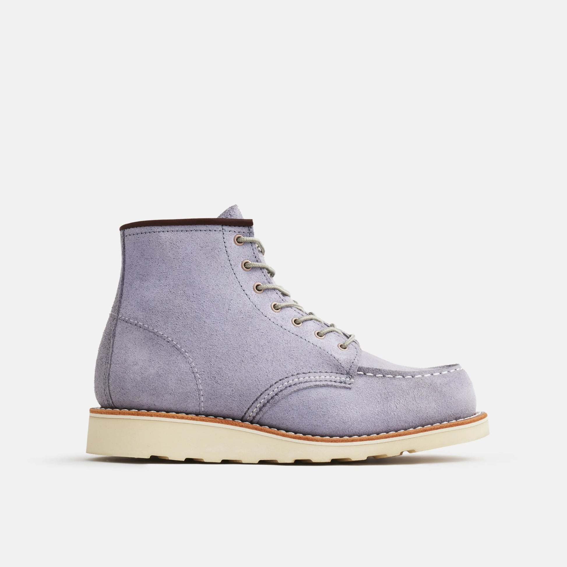 6-Inch Classic Moc Short Boot in Lavender Leather 3300 | Red Wing Heritage - Red Wing Shoes Women