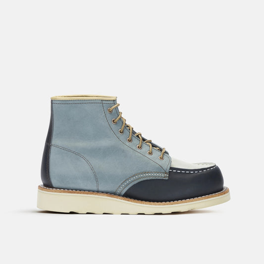 6-Inch Classic Moc Short Boot in Multi Indigo 3466 | Red Wing Heritage - Red Wing Shoes Women