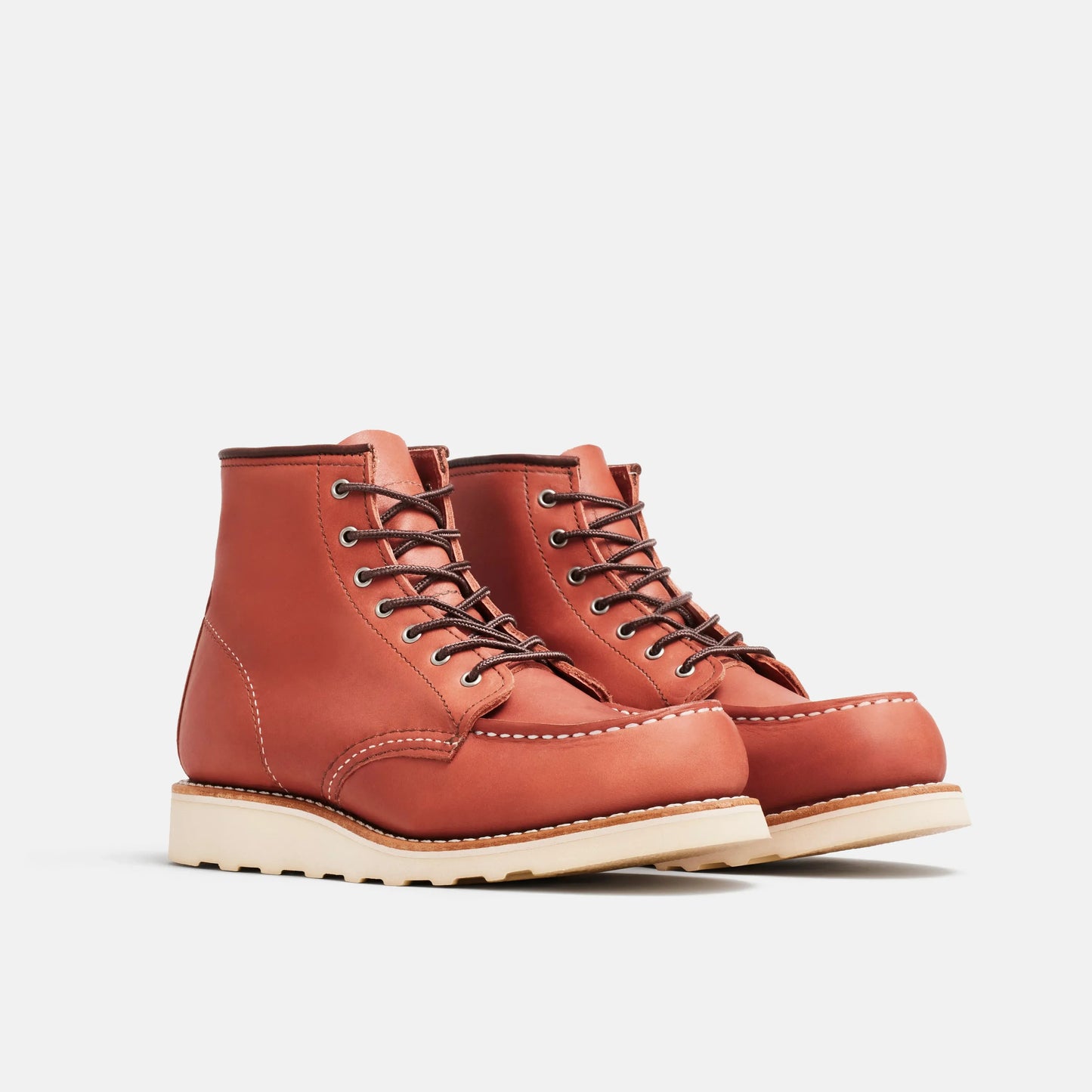 6-Inch Classic Moc Short Boot in Auburn Leather 3425 | Red Wing Heritage - Red Wing Shoes Women