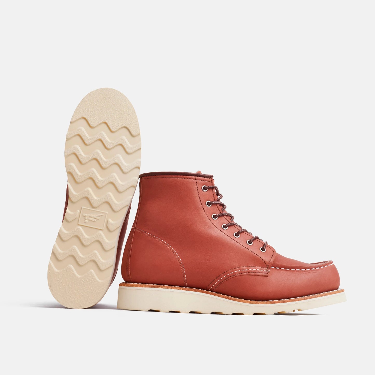 6-Inch Classic Moc Short Boot in Auburn Leather 3425 | Red Wing Heritage - Red Wing Shoes Women
