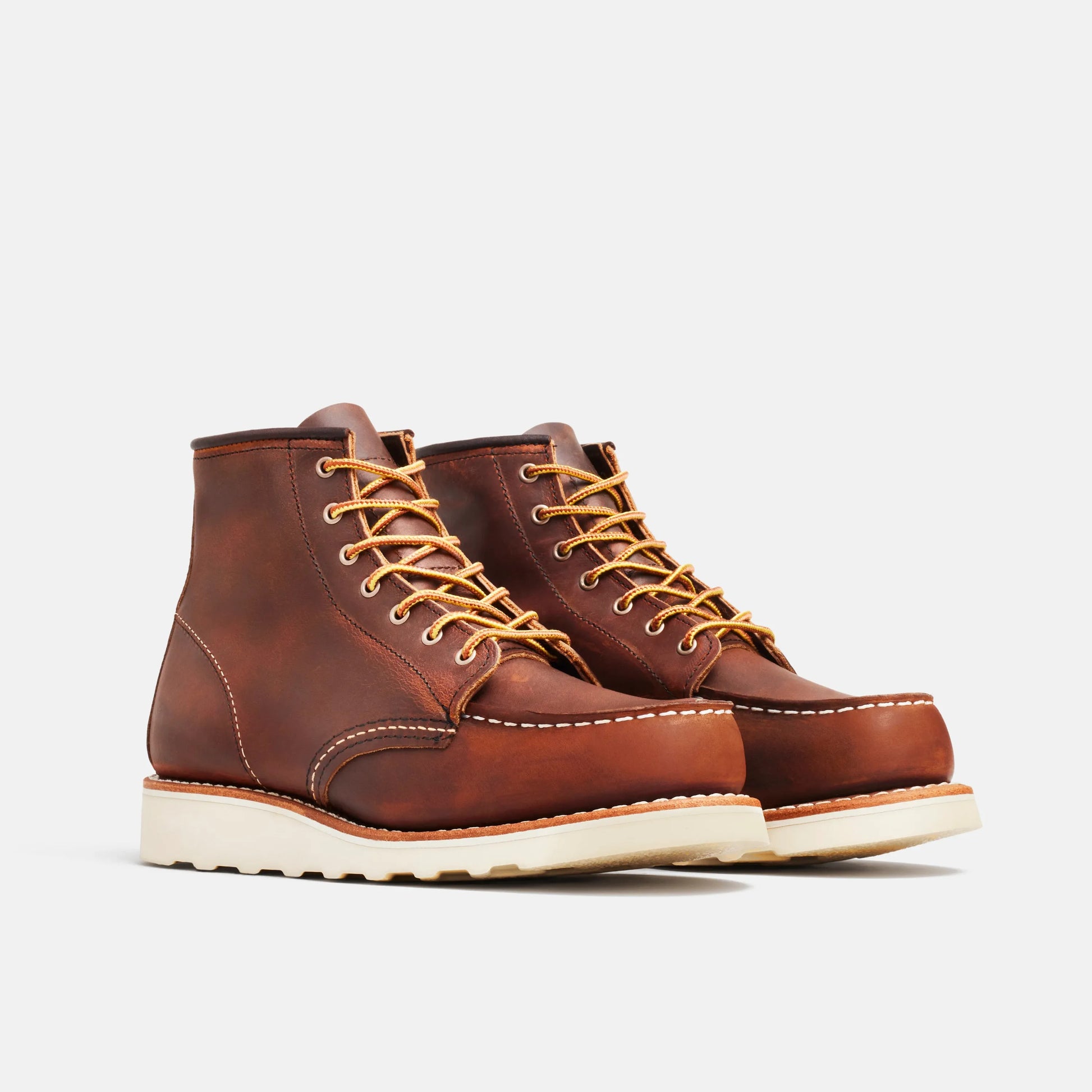 6-Inch Classic Moc Short Boot in Copper Leather 3428 | Red Wing Heritage - Red Wing Shoes Women|Apparel