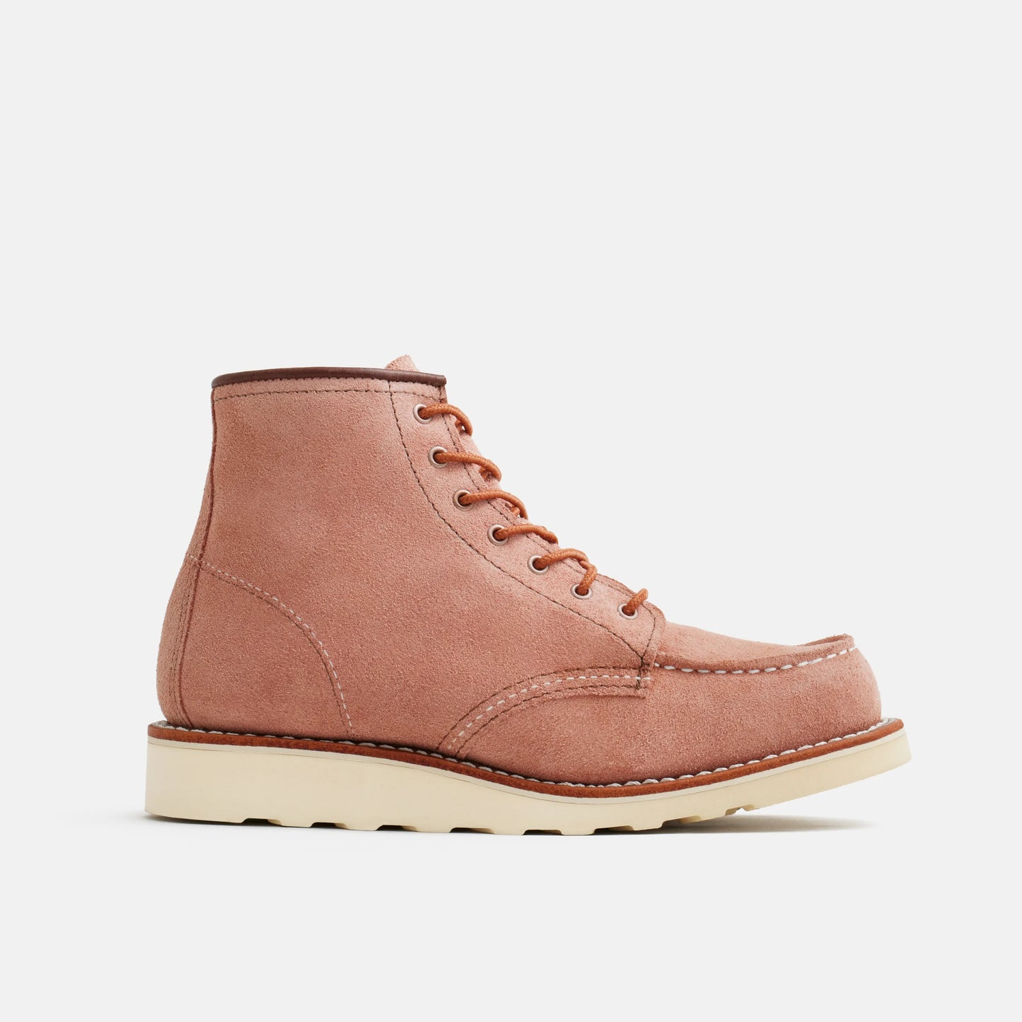 6-Inch Classic Moc Short Boot in Pink Leather 3328 | Red Wing Heritage - Red Wing Shoes Women|Apparel