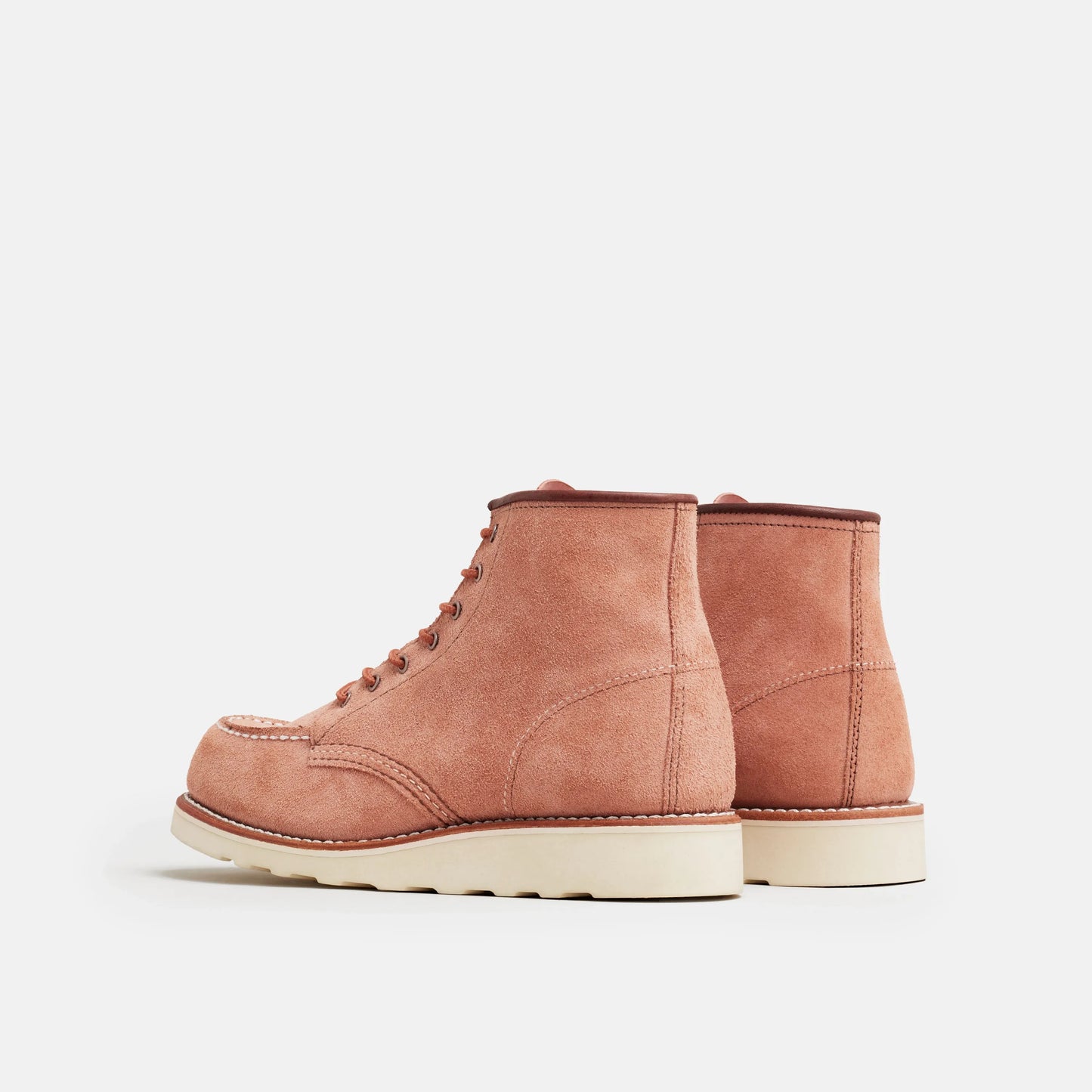 6-Inch Classic Moc Short Boot in Pink Leather 3328 | Red Wing Heritage - Red Wing Shoes Women|Apparel