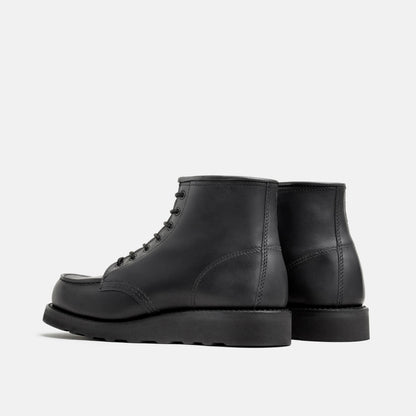 6-Inch Classic Moc Short Boot in Black Leather 3380 | Red Wing Heritage - Red Wing Shoes Women