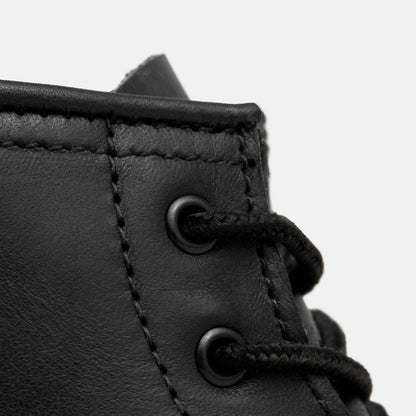 6-Inch Classic Moc Short Boot in Black Leather 3380 | Red Wing Heritage - Red Wing Shoes Women