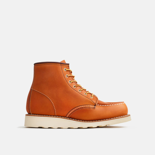 6-Inch Classic Moc Short Boot in Brown Leather 3375 | Red Wing Heritage - Red Wing Shoes Women|Apparel