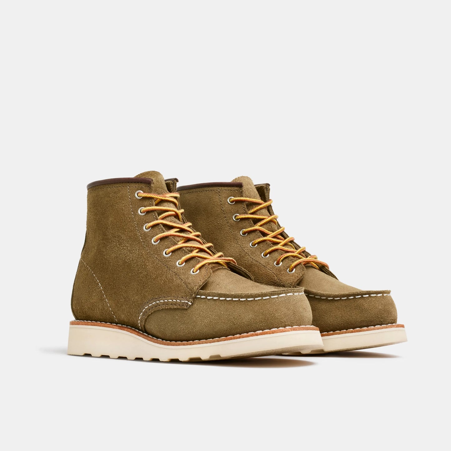 6-Inch Classic Moc Short Boot in Light Brown Leather 3377 | Red Wing Heritage - Red Wing Shoes Women