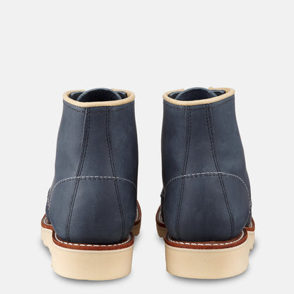 6-Inch Moc Short Boot in Blue Leather 3353 | Red Wing Heritage - Red Wing Shoes Women