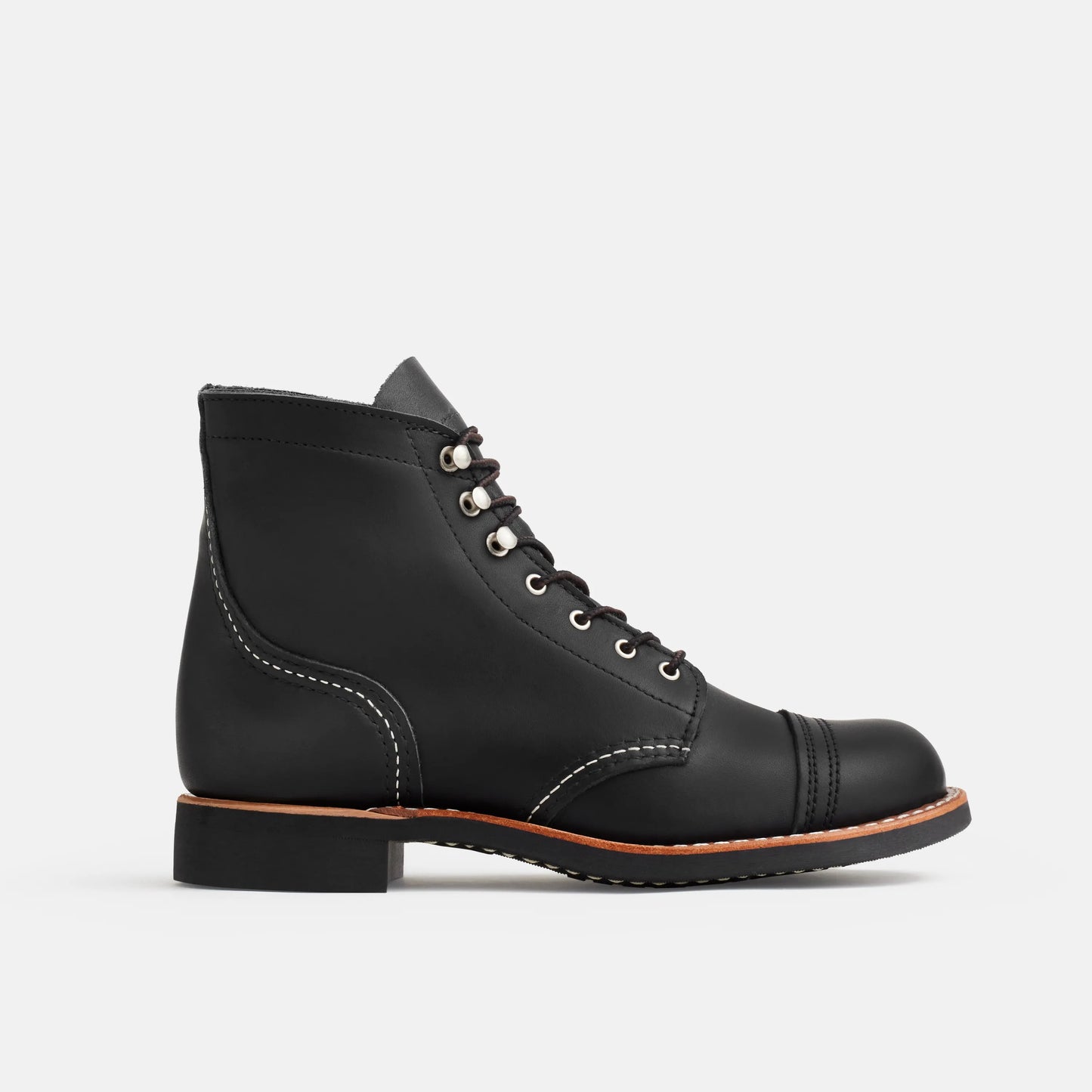 Iron Ranger Short Boot in Black Leather 3366 | Red Wing Heritage - Red Wing Shoes Women