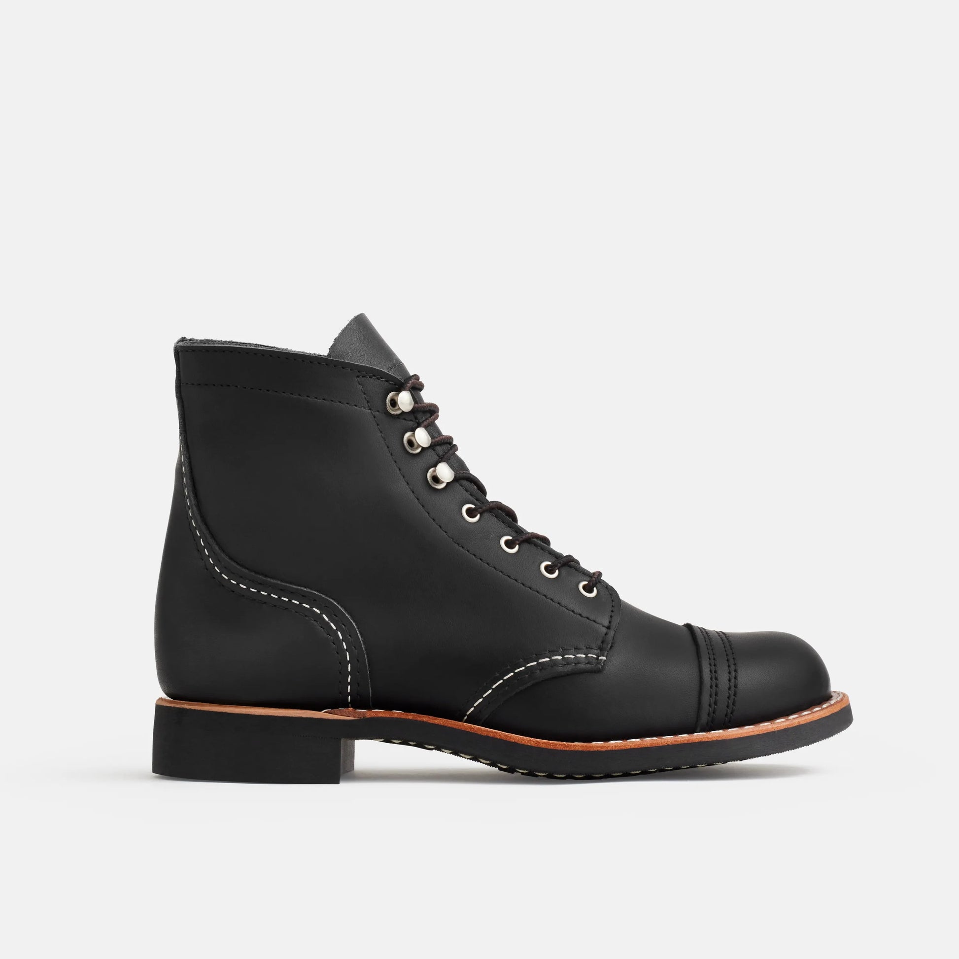 Iron Ranger Short Boot in Black Leather 3366 | Red Wing Heritage - Red Wing Shoes Women