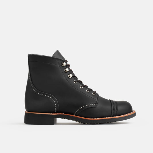 Iron Ranger Short Boot in Black Leather 3366 | Red Wing Heritage - Red Wing Shoes Women