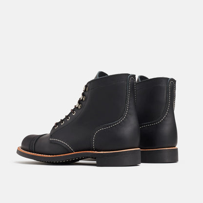 Iron Ranger Short Boot in Black Leather 3366 | Red Wing Heritage - Red Wing Shoes Women