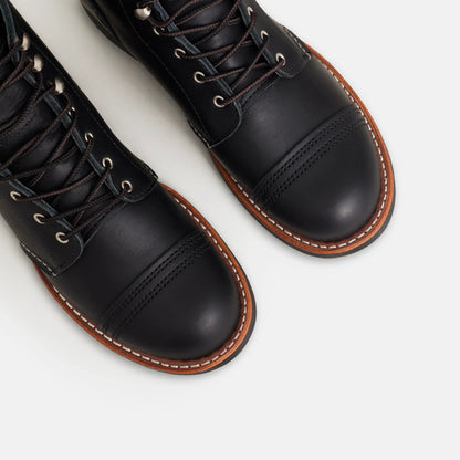 Iron Ranger Short Boot in Black Leather 3366 | Red Wing Heritage - Red Wing Shoes Women