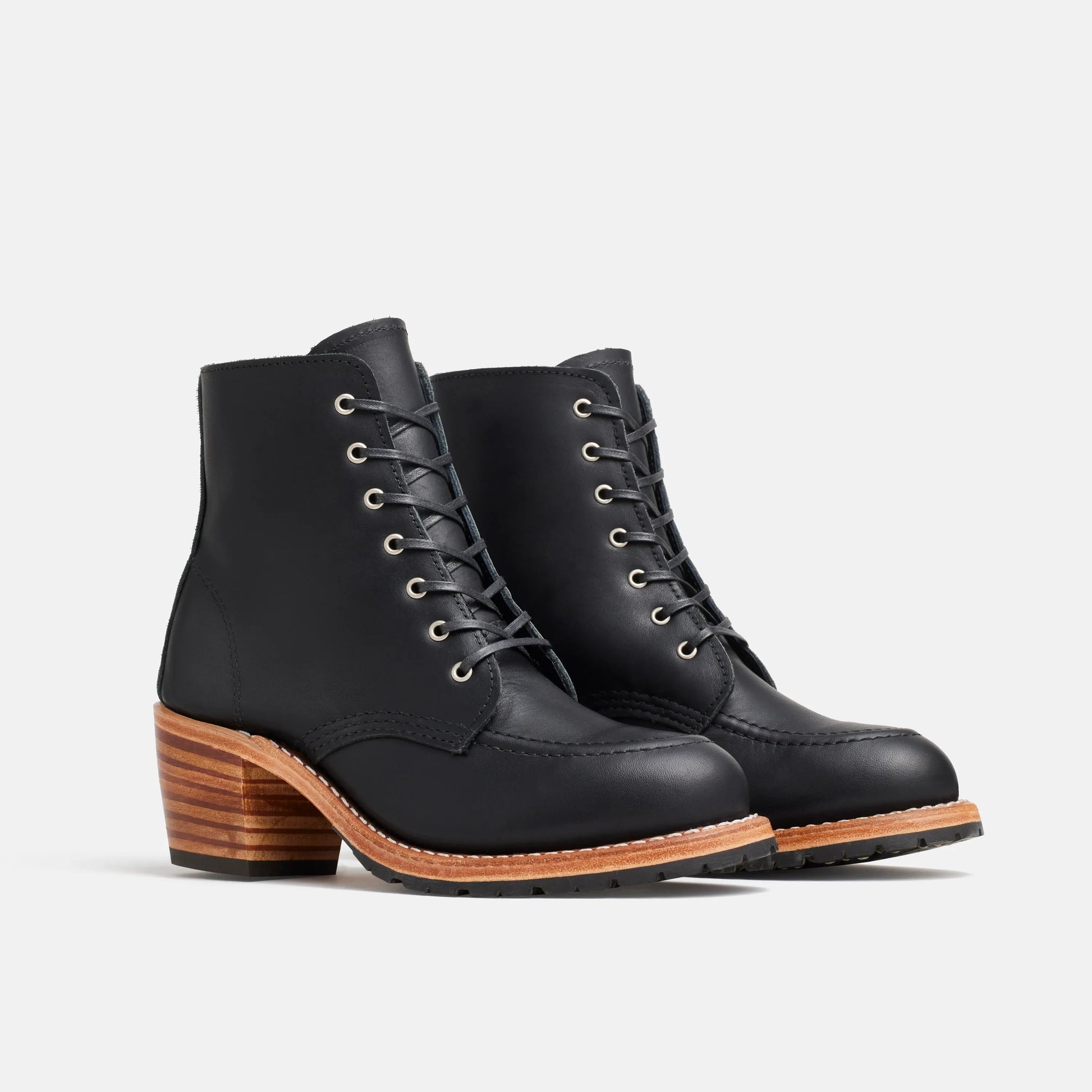 Clara Heeled Boot in Black Leather 3405 | Red Wing Heritage - Red Wing Shoes Women|Apparel