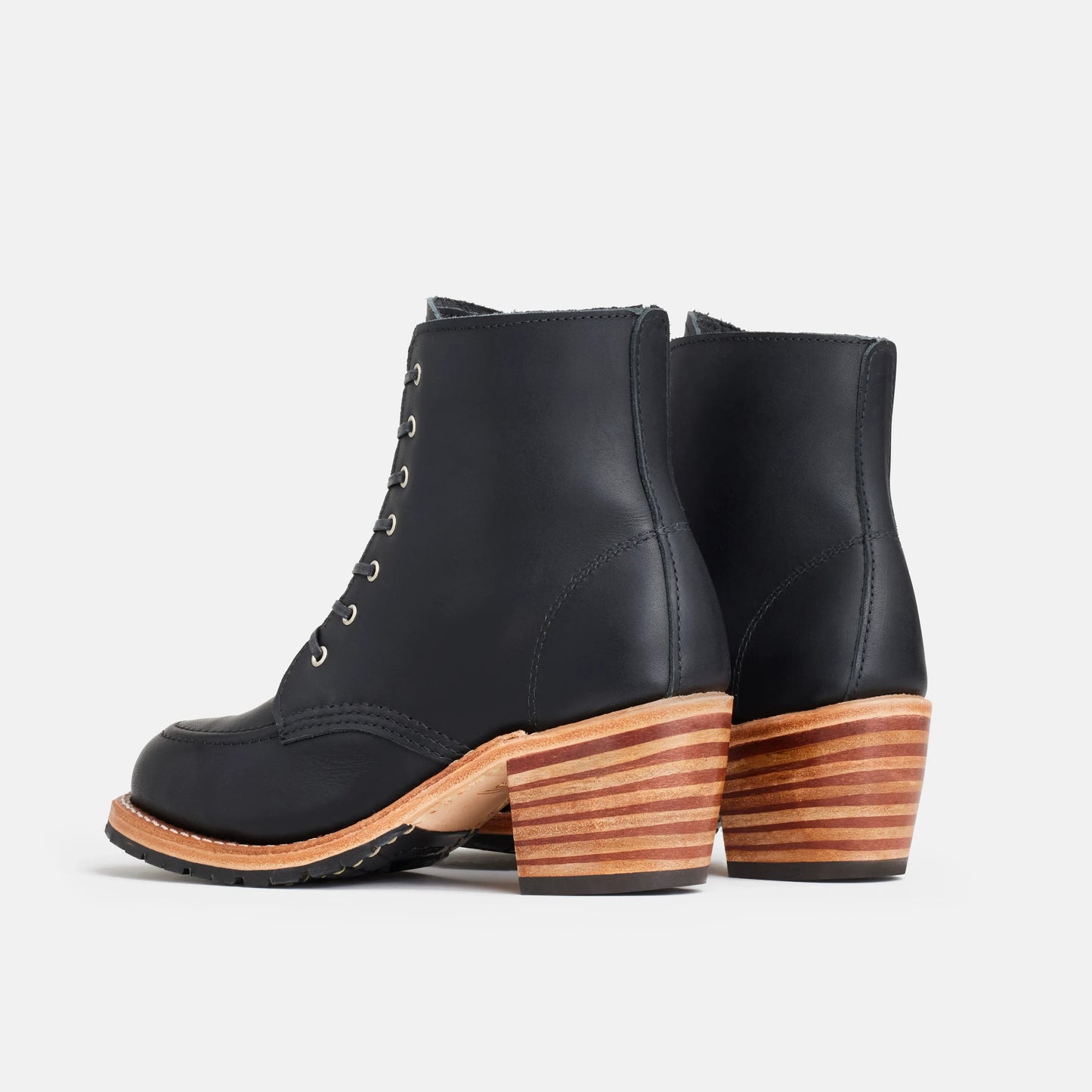 Clara Heeled Boot in Black Leather 3405 | Red Wing Heritage - Red Wing Shoes Women|Apparel