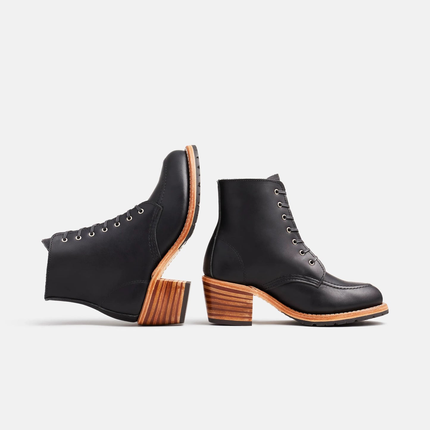 Clara Heeled Boot in Black Leather 3405 | Red Wing Heritage - Red Wing Shoes Women|Apparel