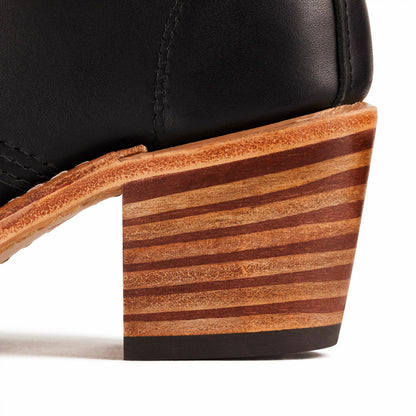 Clara Heeled Boot in Black Leather 3405 | Red Wing Heritage - Red Wing Shoes Women|Apparel
