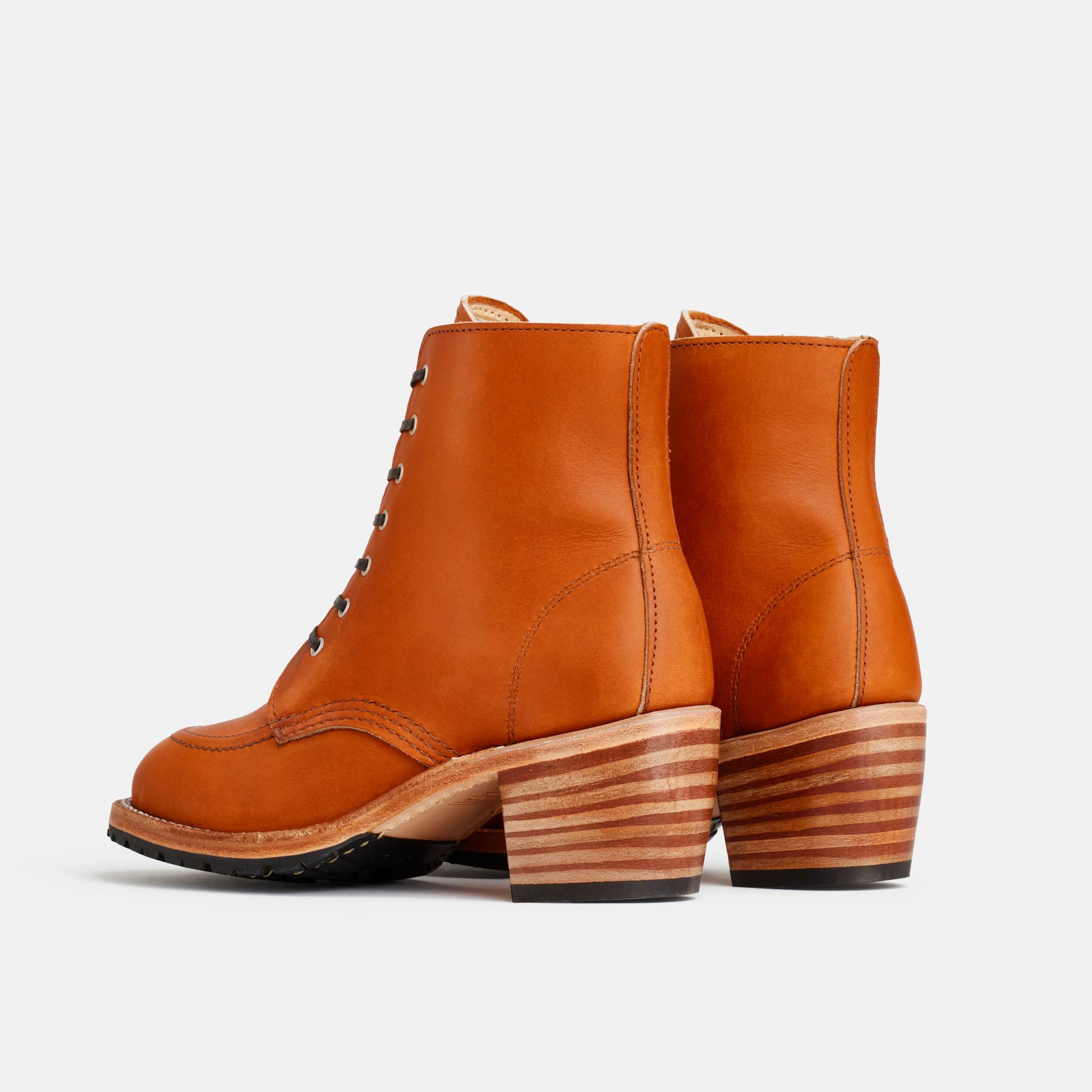 Clara Heeled Boot in Brown Leather 3404 | Red Wing Heritage - Red Wing Shoes Women|Apparel